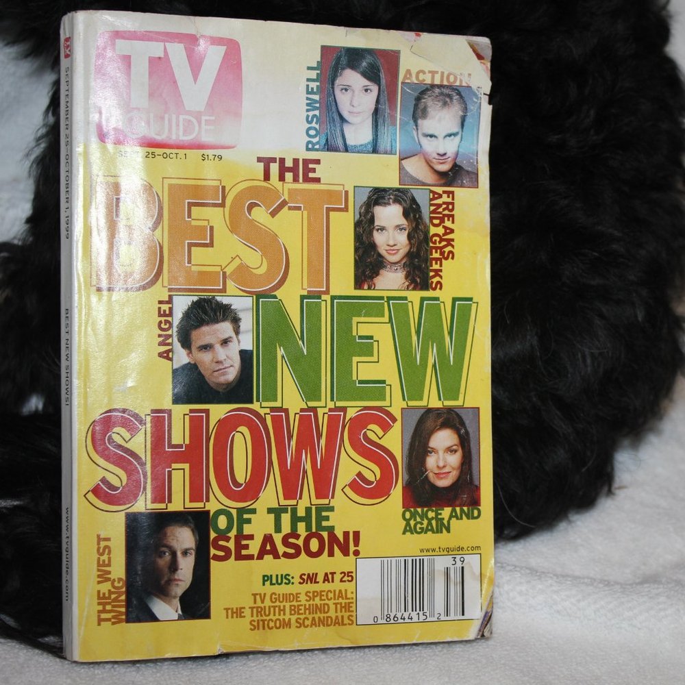 TV GUIDE SEPT 25-OCT 1 1999 THE BEST NEW SHOWS